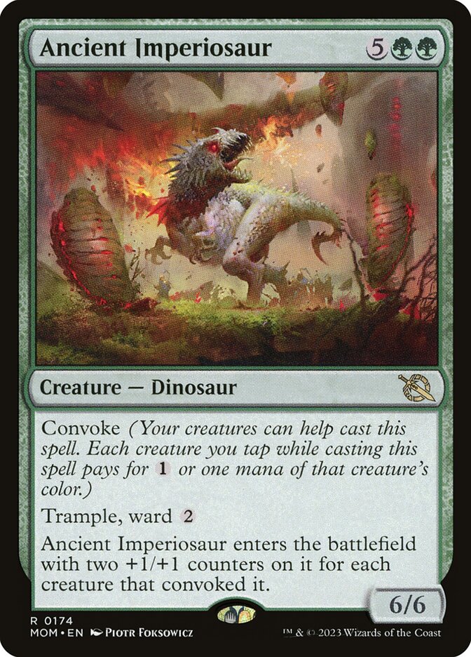 Ancient Imperiosaur card front
