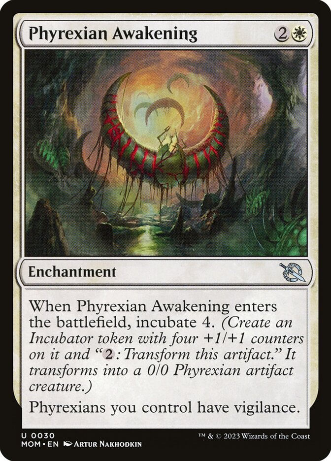 Phyrexian Awakening card front