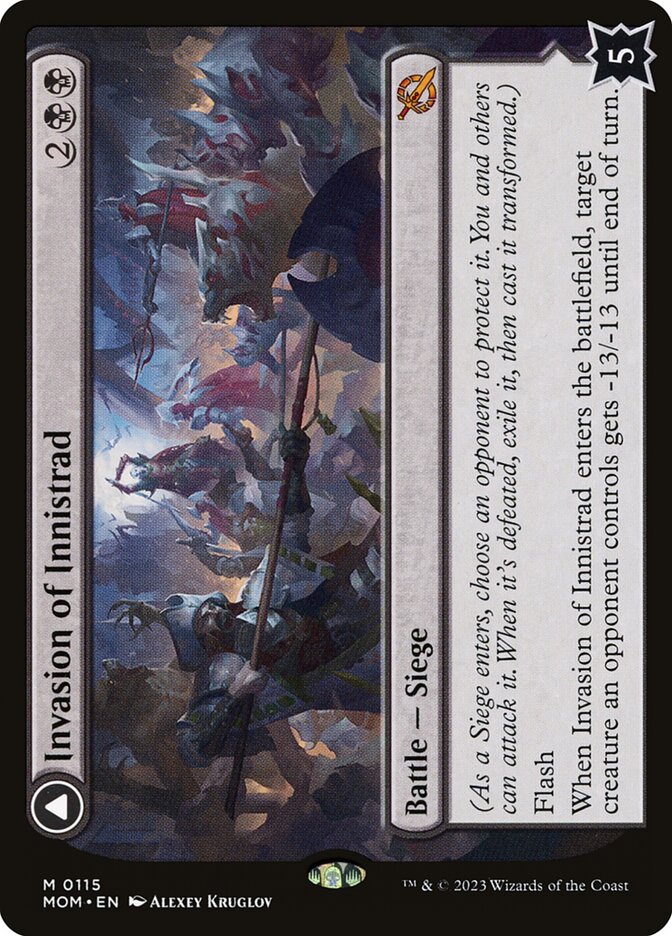 Invasion of Innistrad card front
