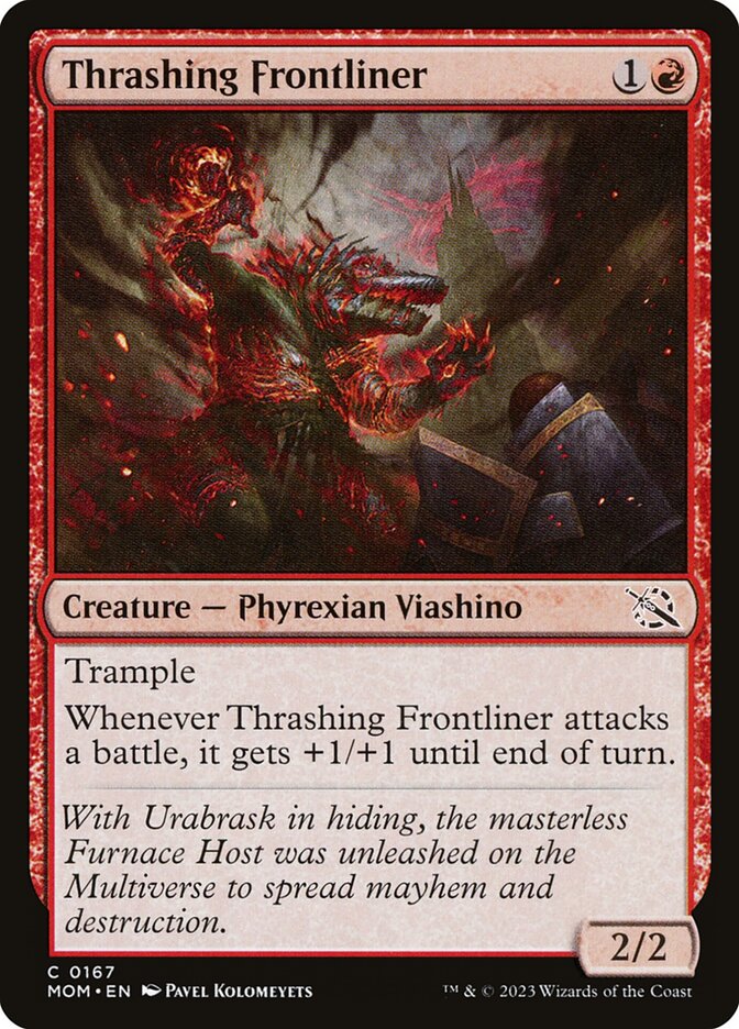 Thrashing Frontliner card front
