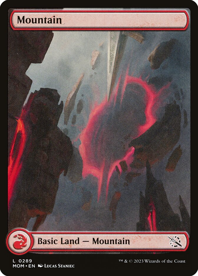 Mountain card front