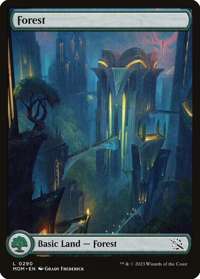 Forest card front