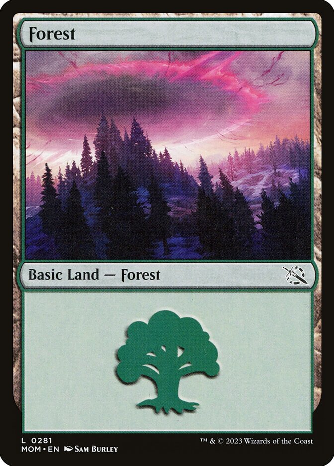 Forest card front