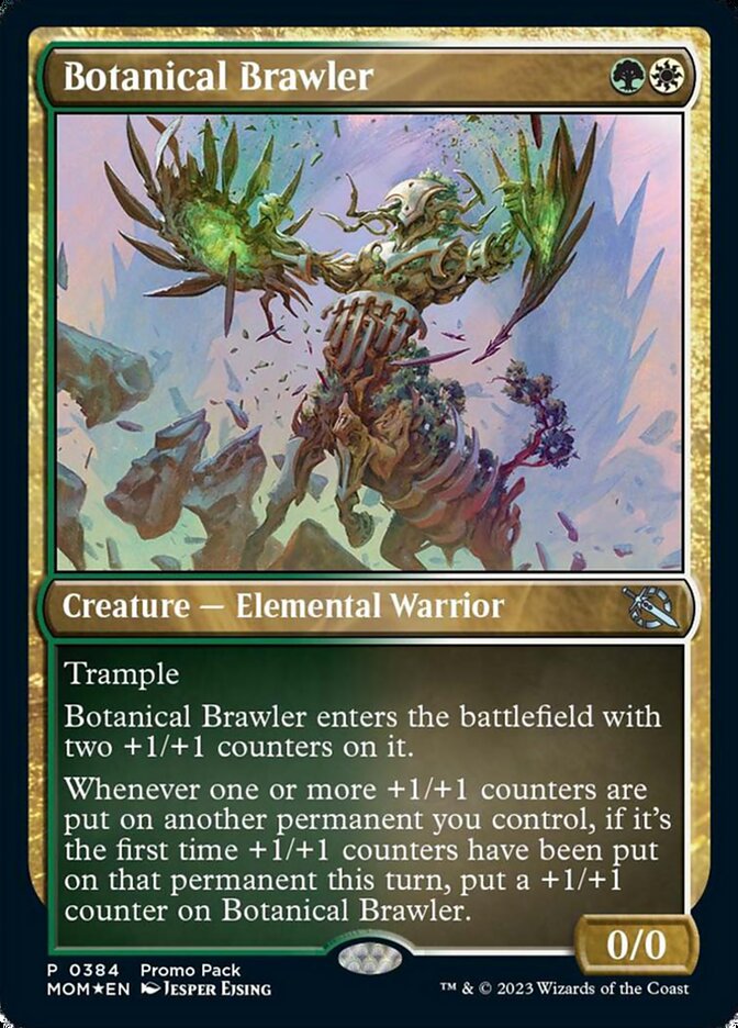 Botanical Brawler card front