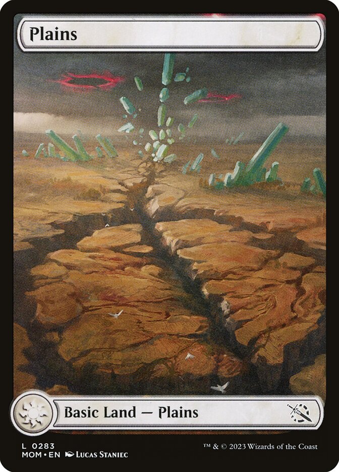 Plains card front