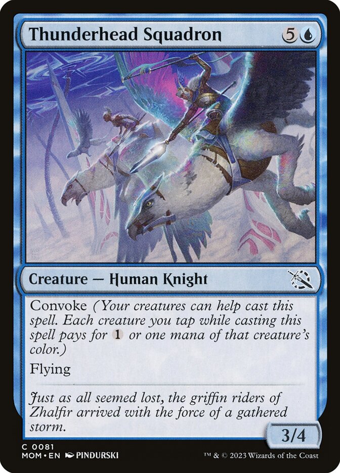 Thunderhead Squadron card front