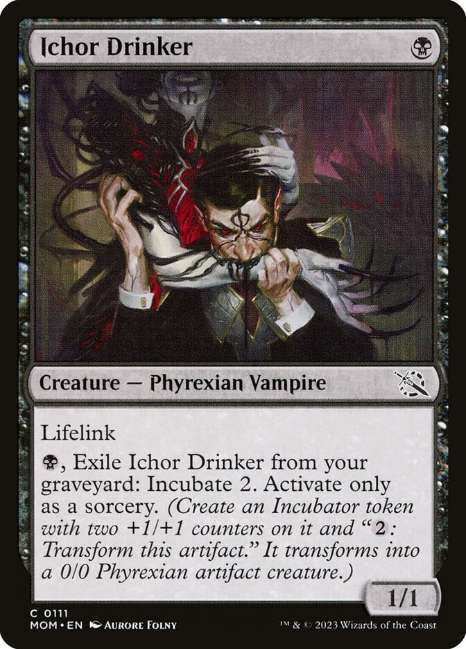 Ichor Drinker card front