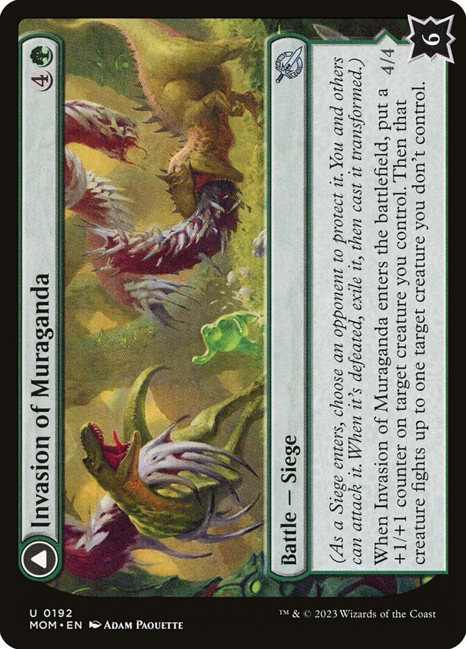 Invasion of Muraganda card front