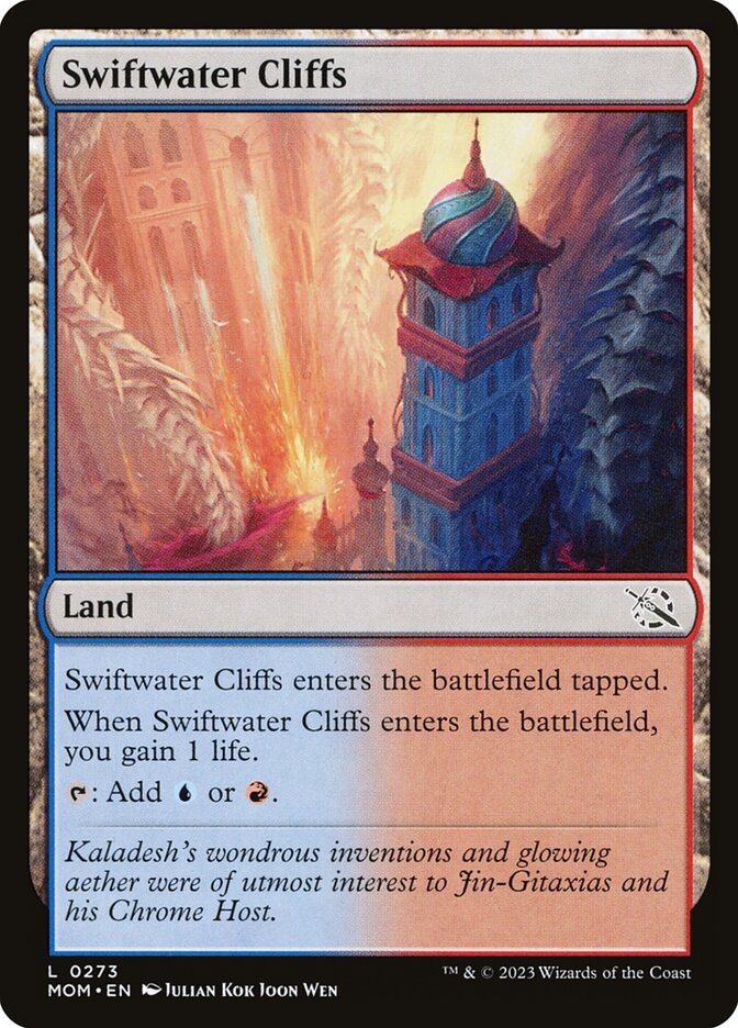 Swiftwater Cliffs card front