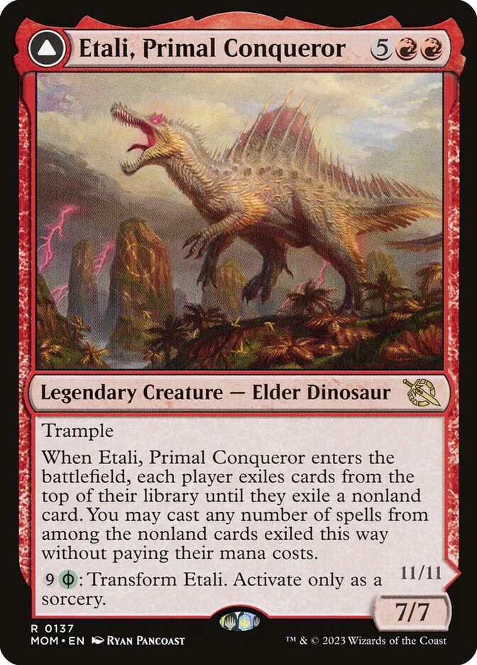 Etali, Primal Conqueror card front