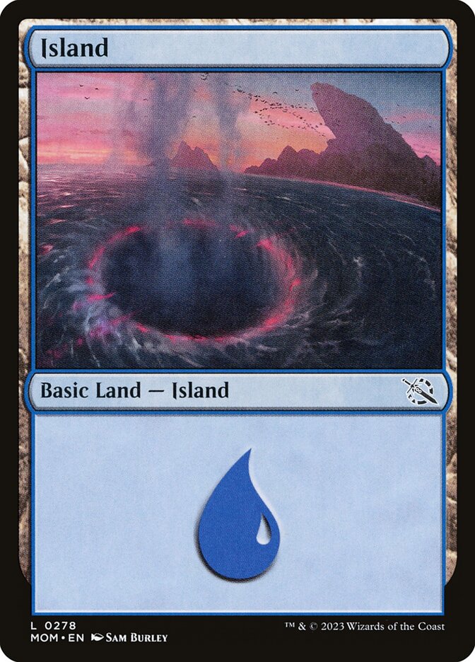 Island card front