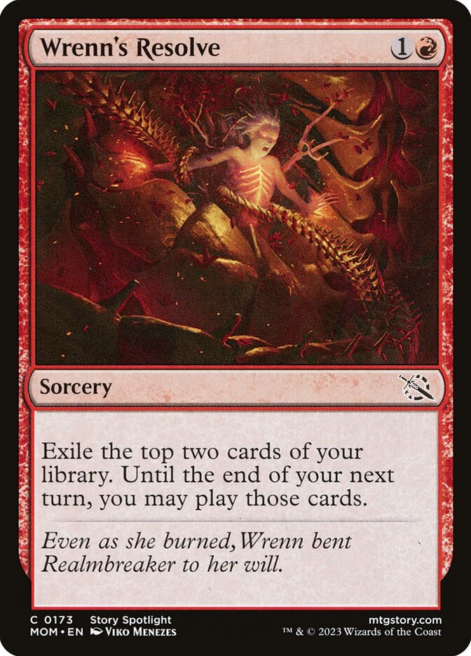 Wrenn's Resolve card front