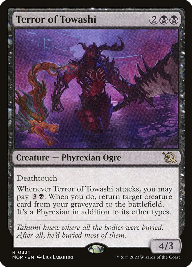 Terror of Towashi card front