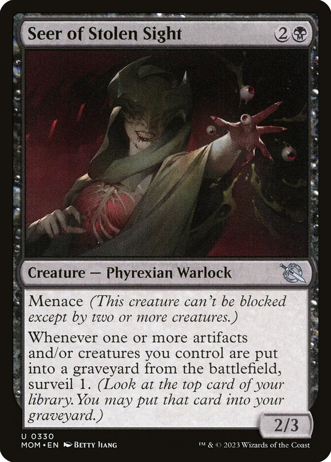 Seer of Stolen Sight card front