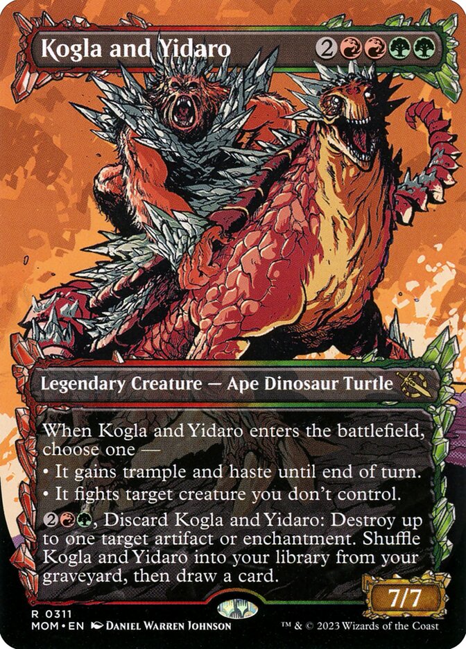 Kogla and Yidaro card front