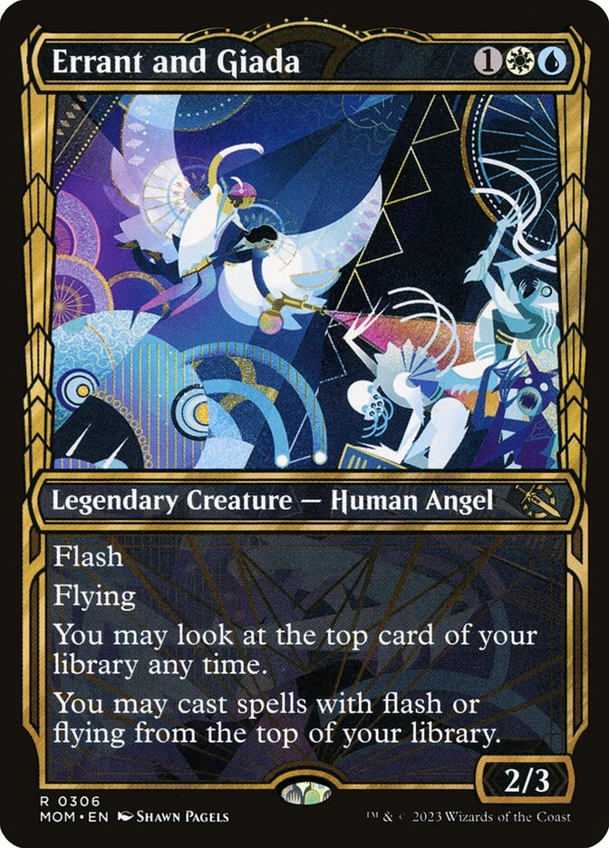 Errant and Giada card front