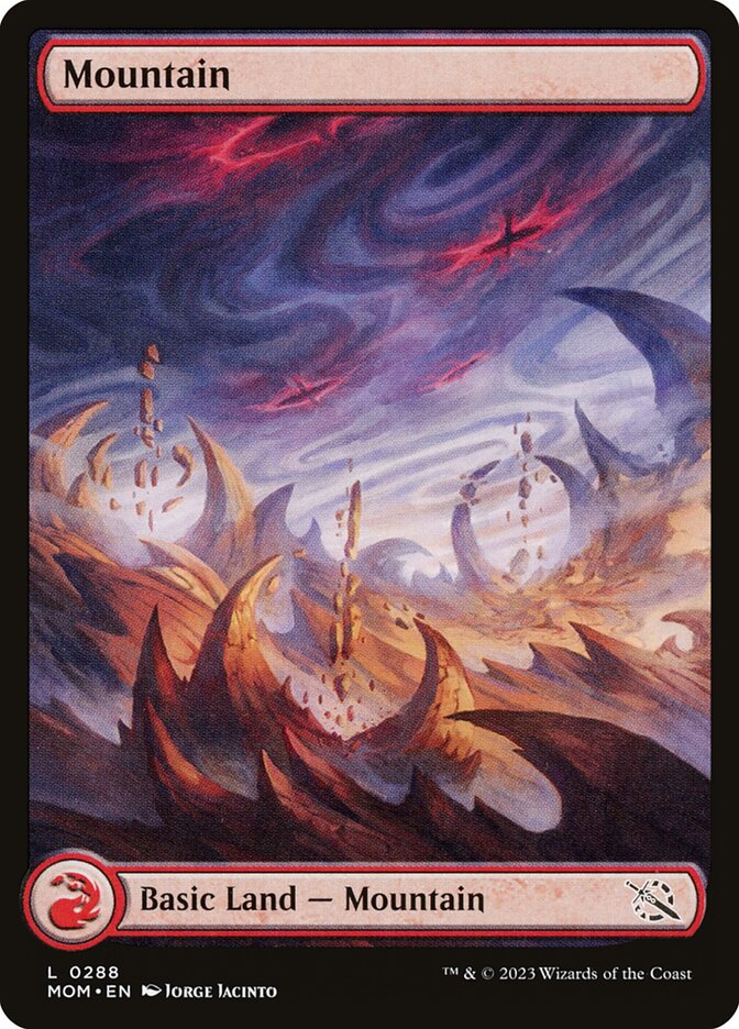 Mountain card front