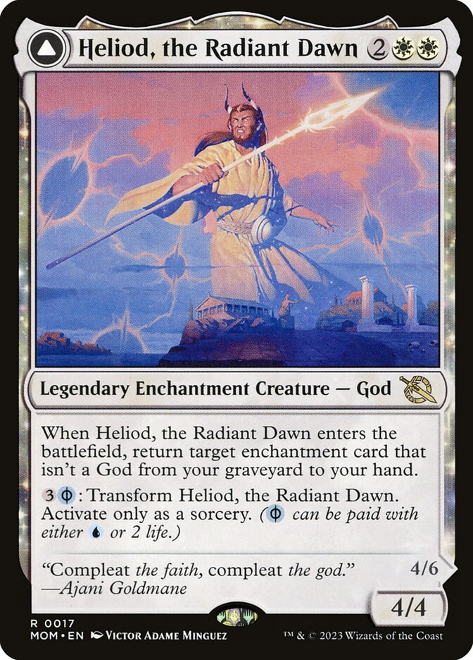 Heliod, the Radiant Dawn card front