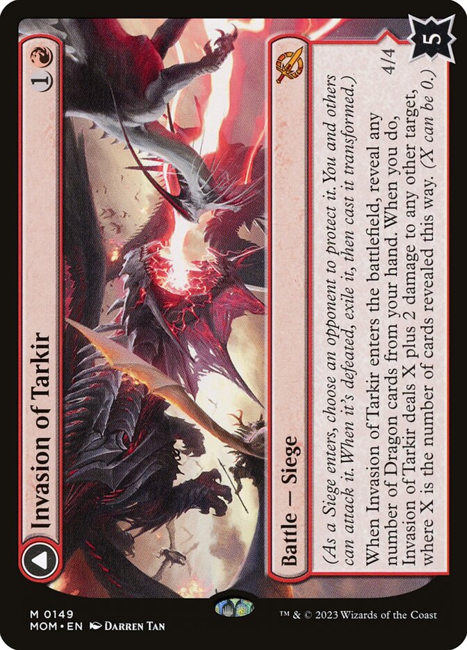 Invasion of Tarkir card front