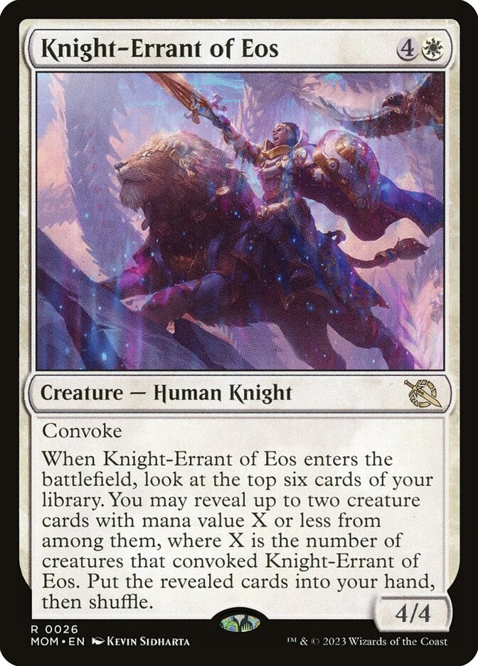 Knight-Errant of Eos card front