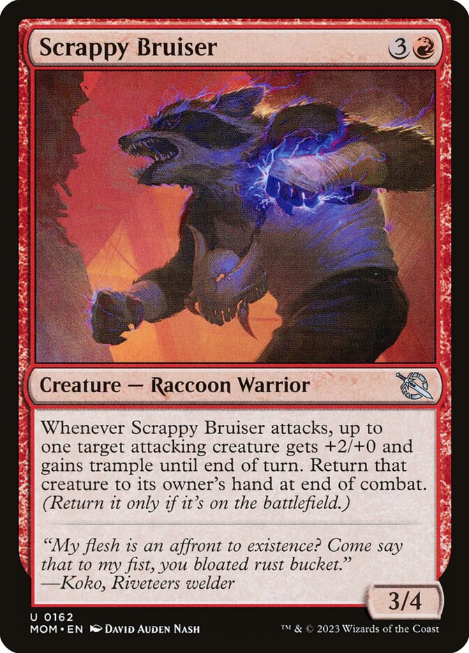 Scrappy Bruiser card front