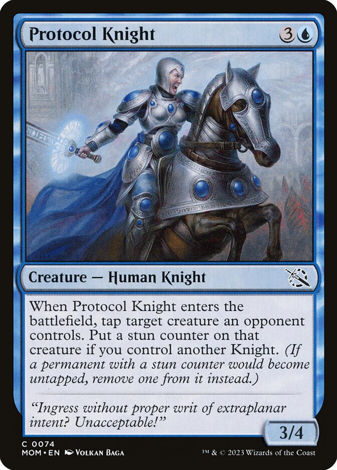 Protocol Knight card front