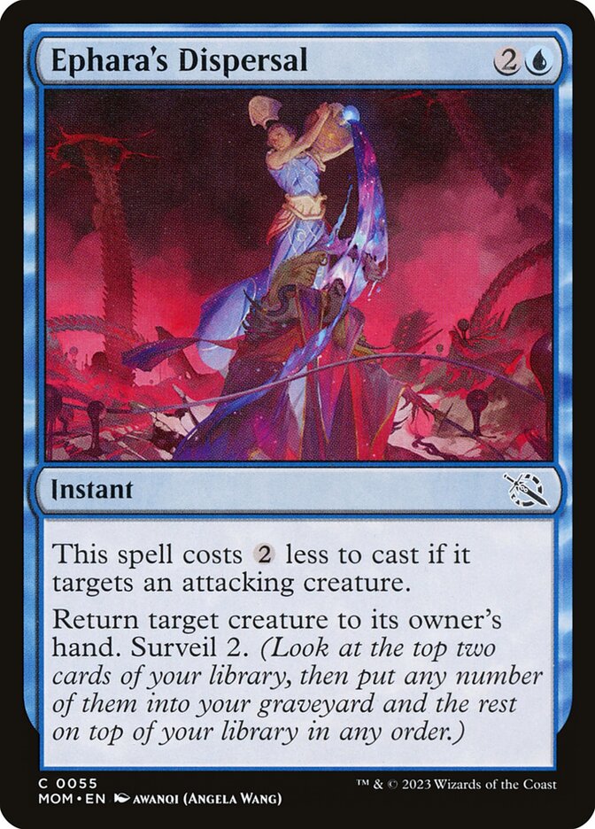 Ephara's Dispersal card front
