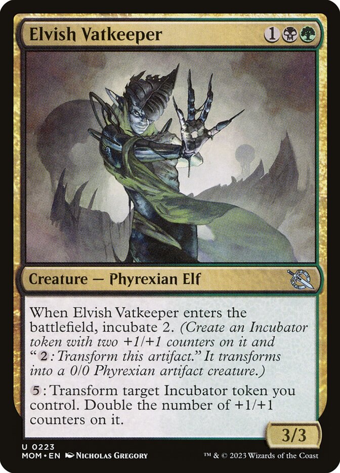 Elvish Vatkeeper card front