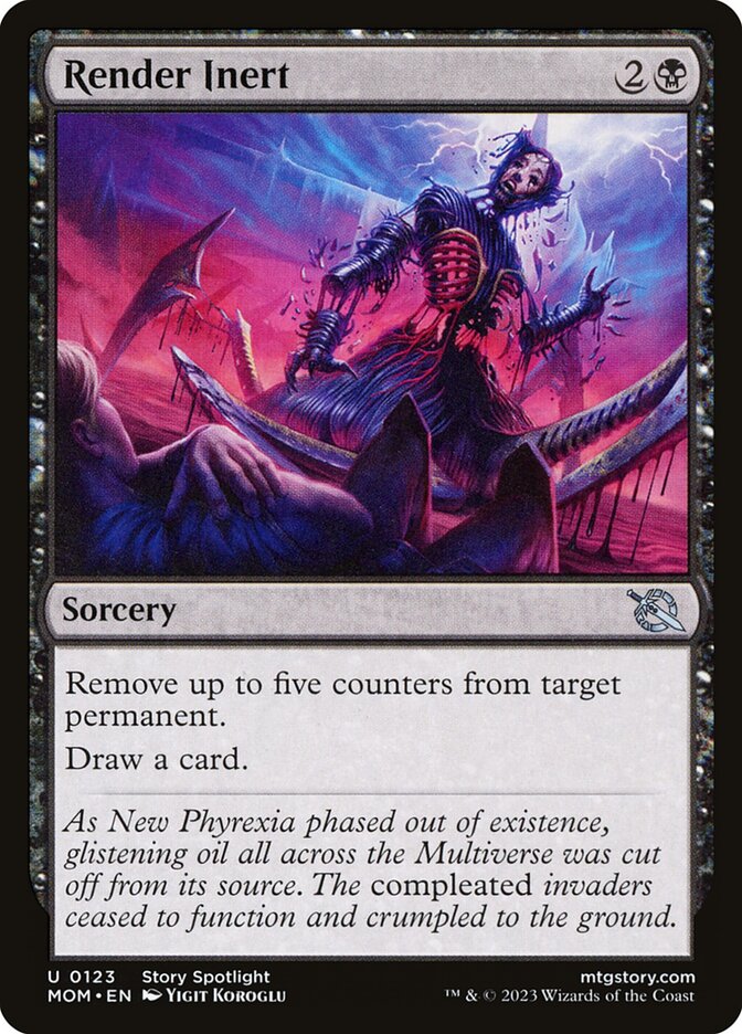 Render Inert card front