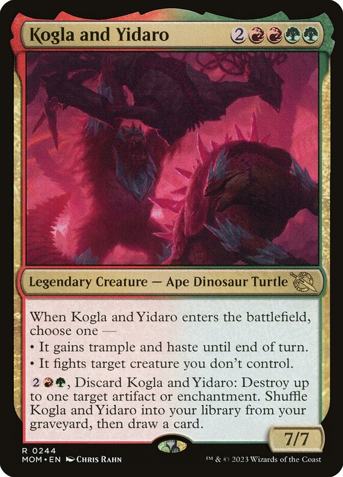 Kogla and Yidaro card front