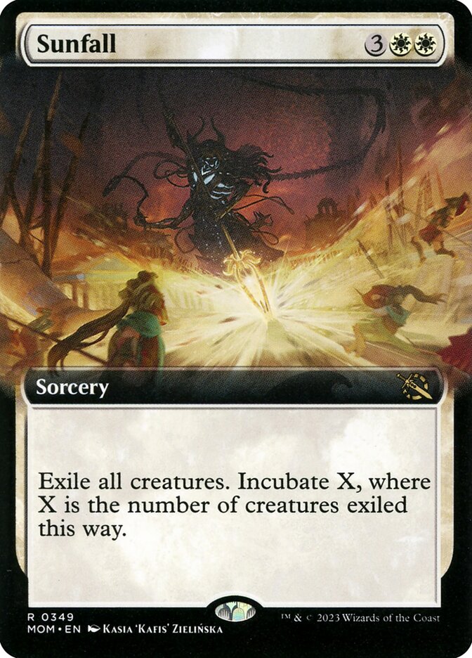 Sunfall card front