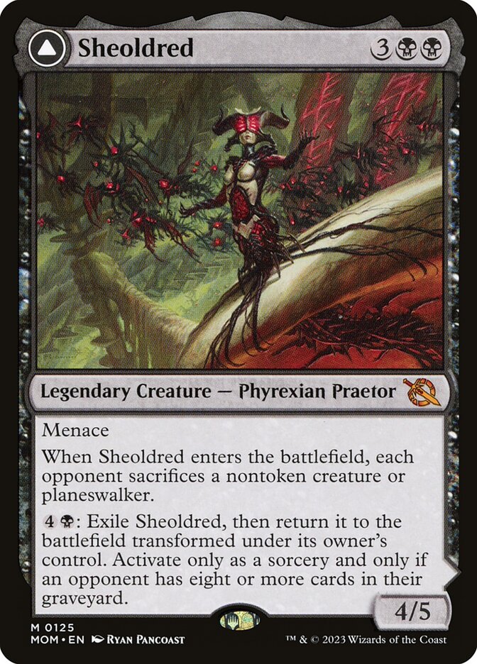 Sheoldred card front