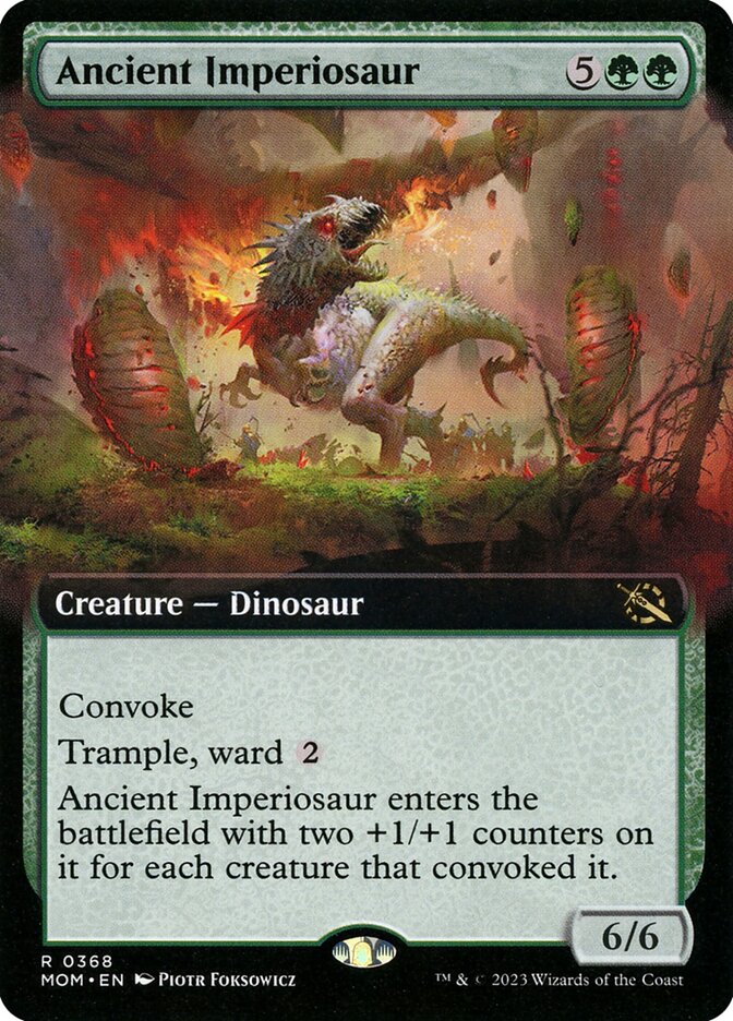 Ancient Imperiosaur card front