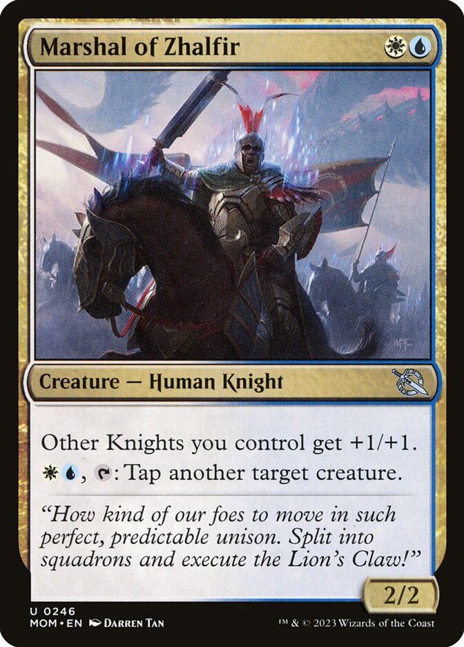 Marshal of Zhalfir card front