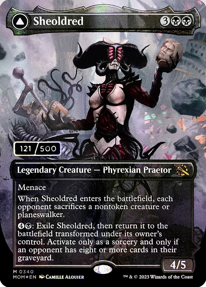 Sheoldred card front