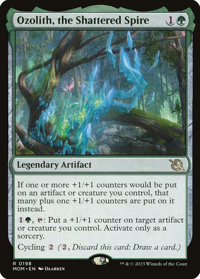 Ozolith, the Shattered Spire card front
