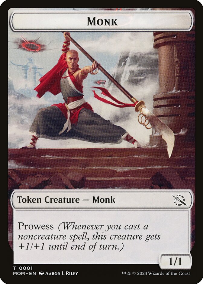 Monk card front