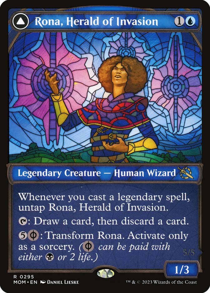 Rona, Herald of Invasion card front