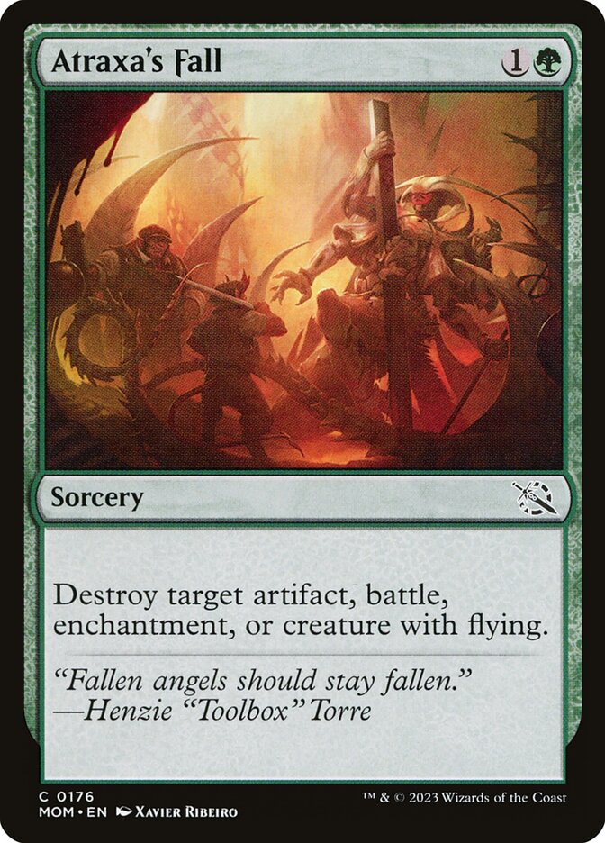 Atraxa's Fall card front
