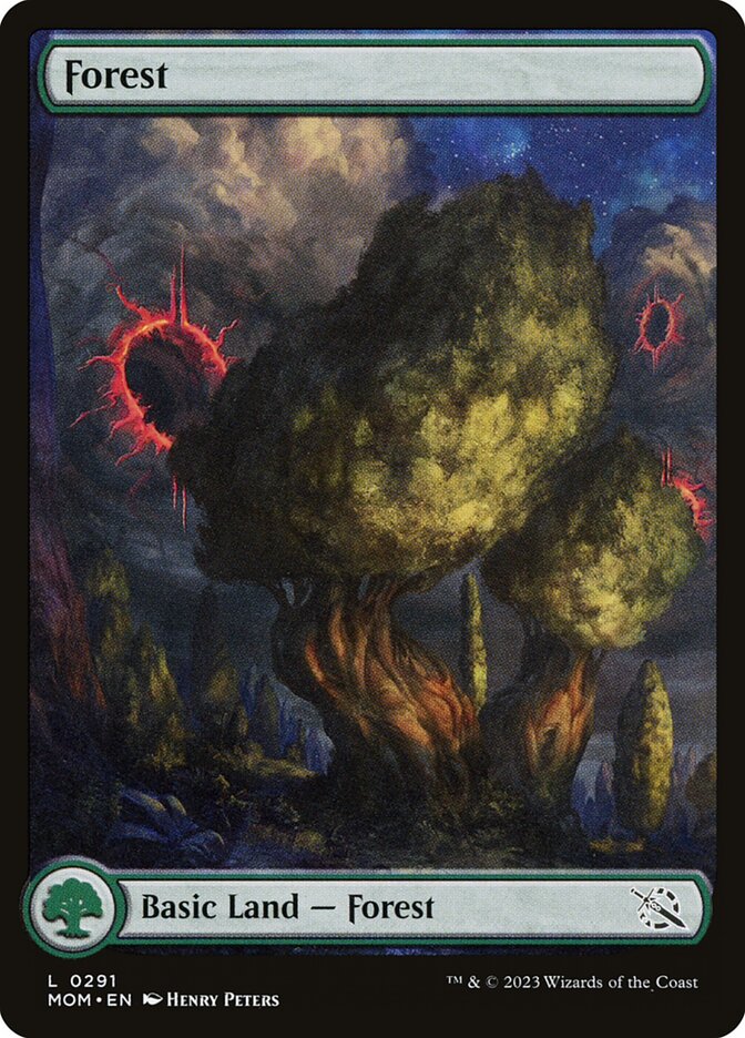Forest card front