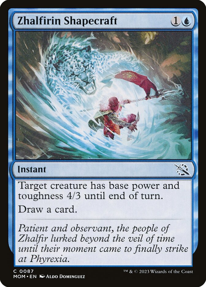 Zhalfirin Shapecraft card front