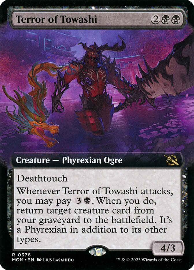Terror of Towashi card front