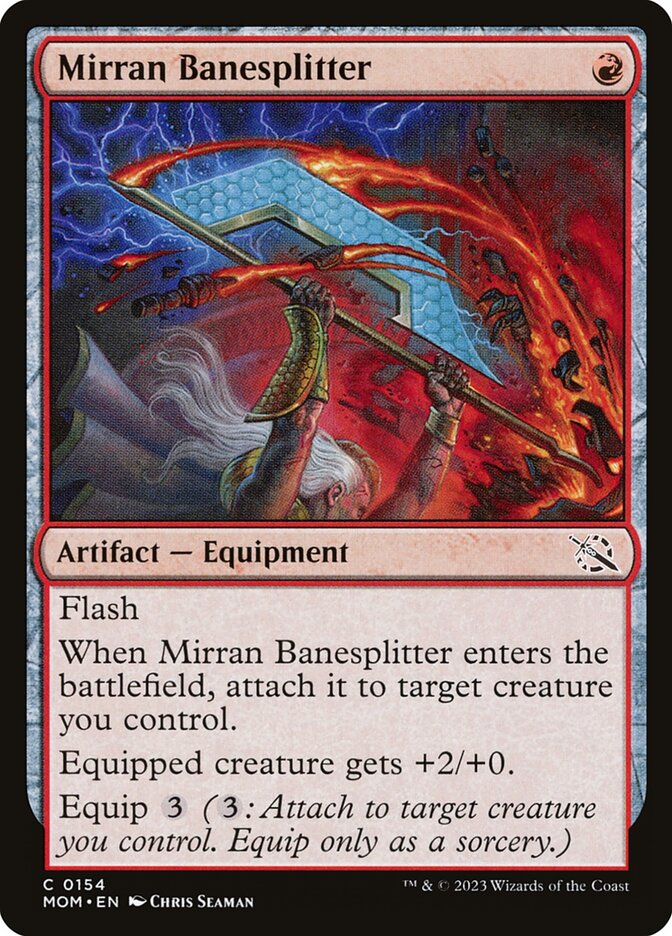 Mirran Banesplitter card front