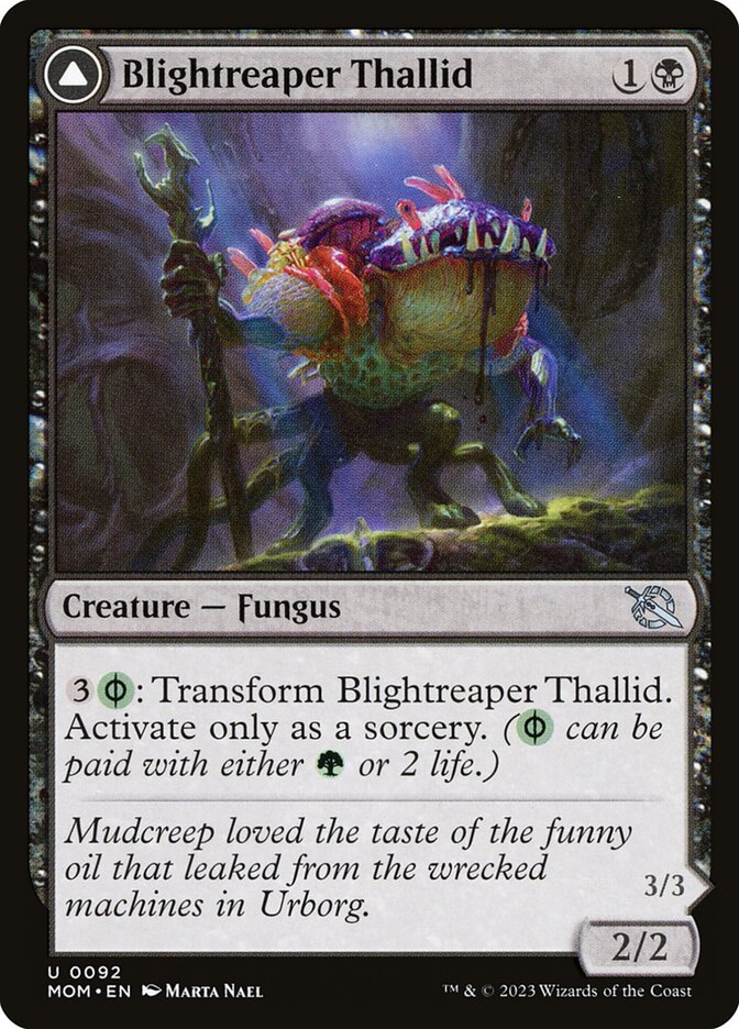 Blightreaper Thallid card front