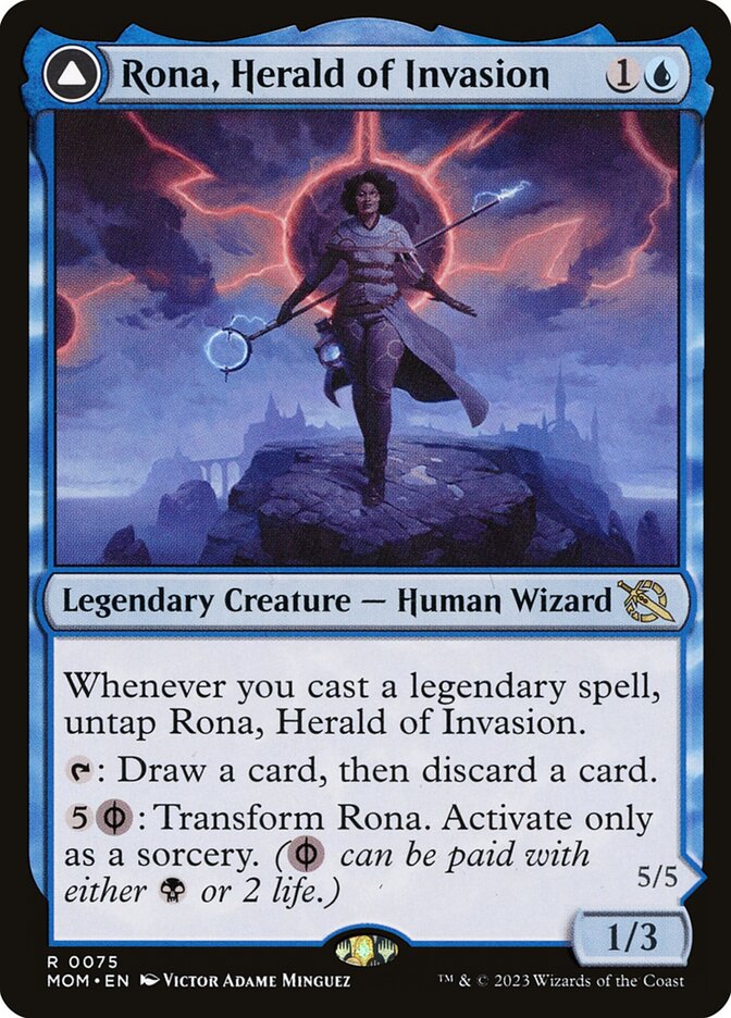 Rona, Herald of Invasion card front
