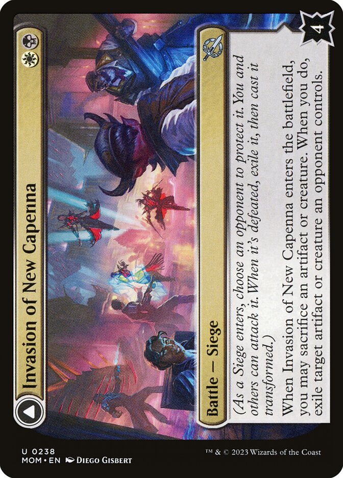 Invasion of New Capenna card front