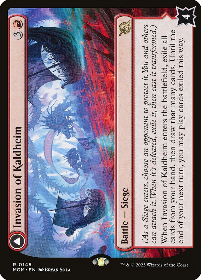 Invasion of Kaldheim card front