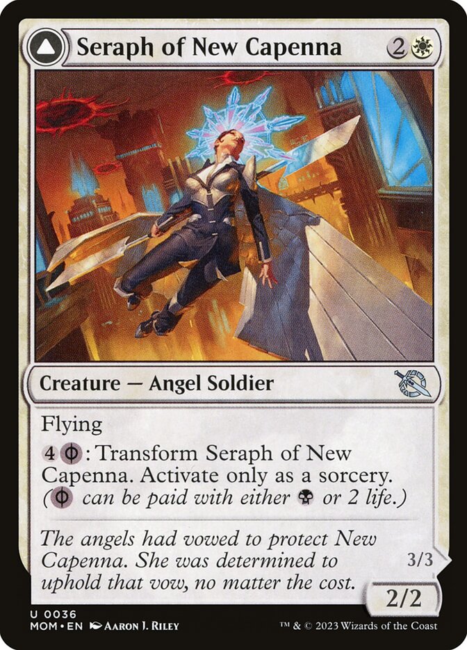 Seraph of New Capenna card front