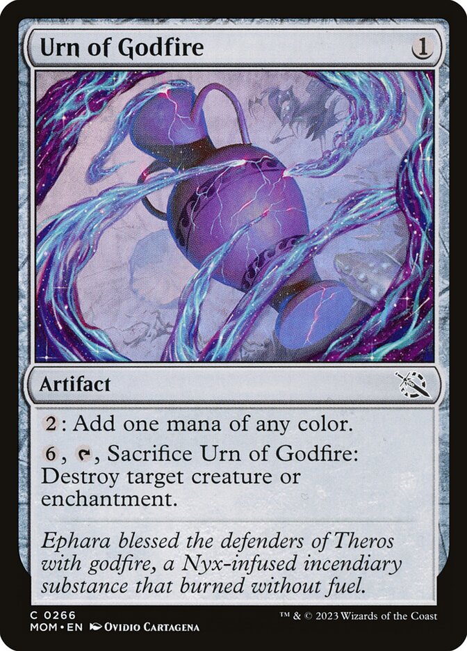 Urn of Godfire card front