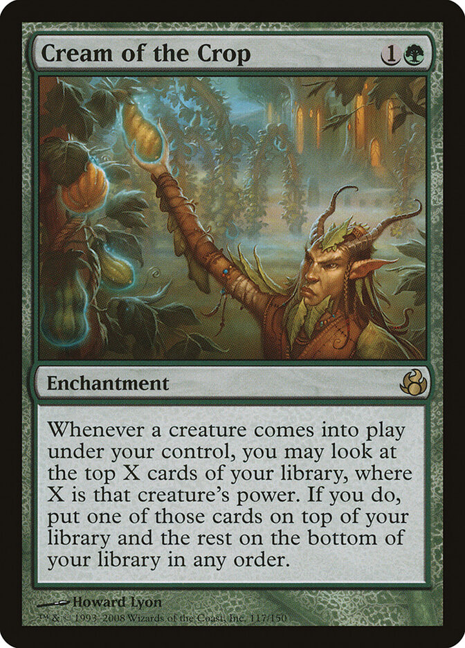 Cream of the Crop card front